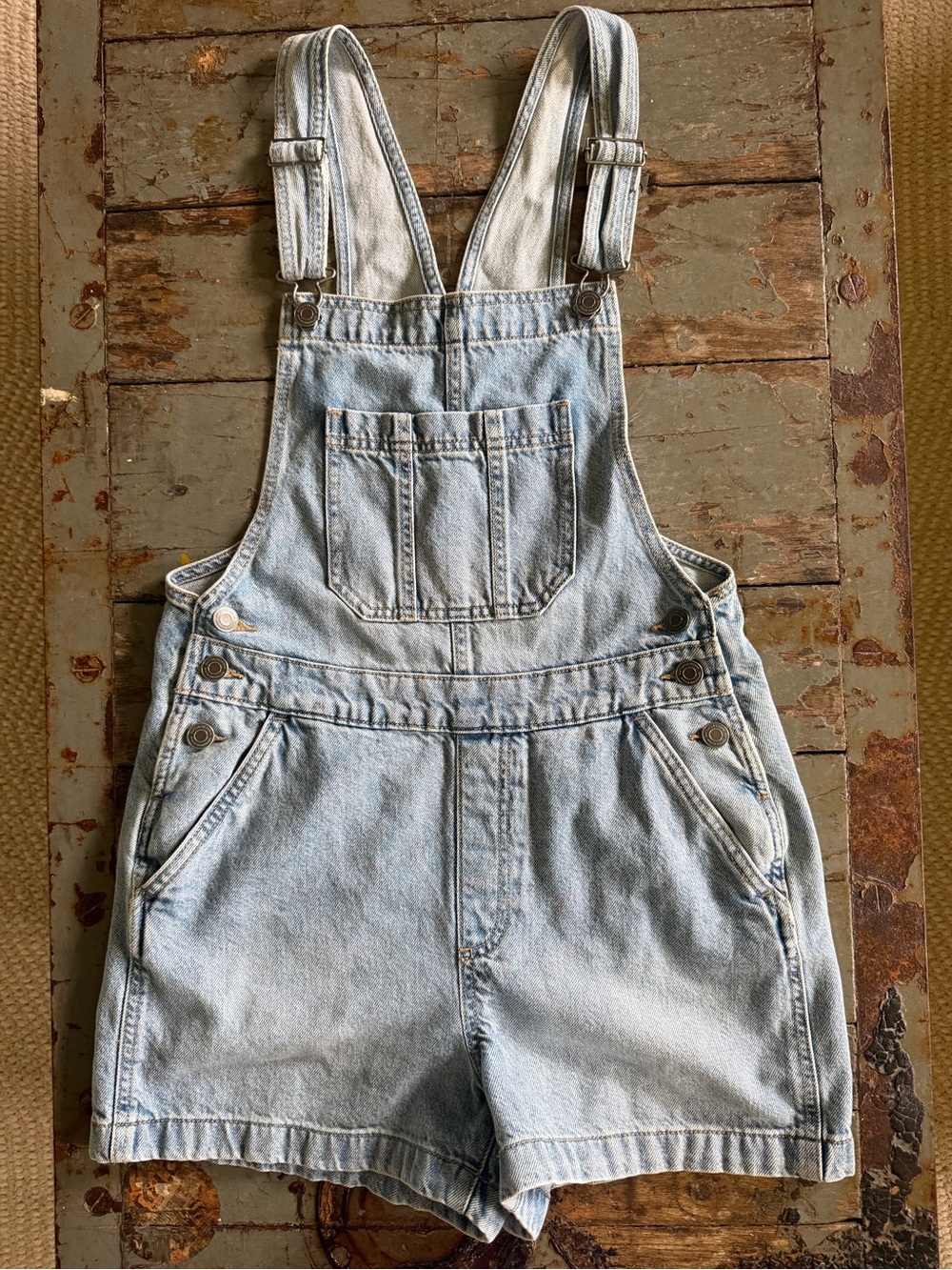 Cotton On Light Blue Denim Overalls